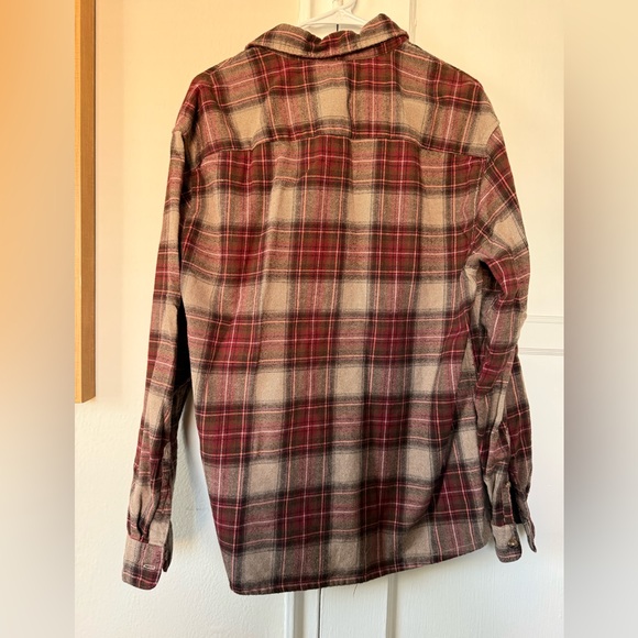 Abercrombie & Fitch Plaid Flannel 100% Cotton Size Medium - Picture 3 of 7